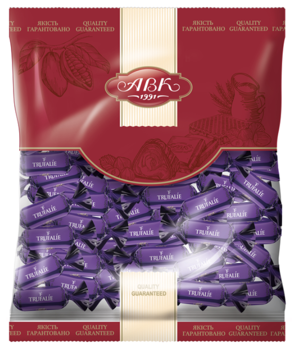 Цукерки АВК Труфальє 1кг